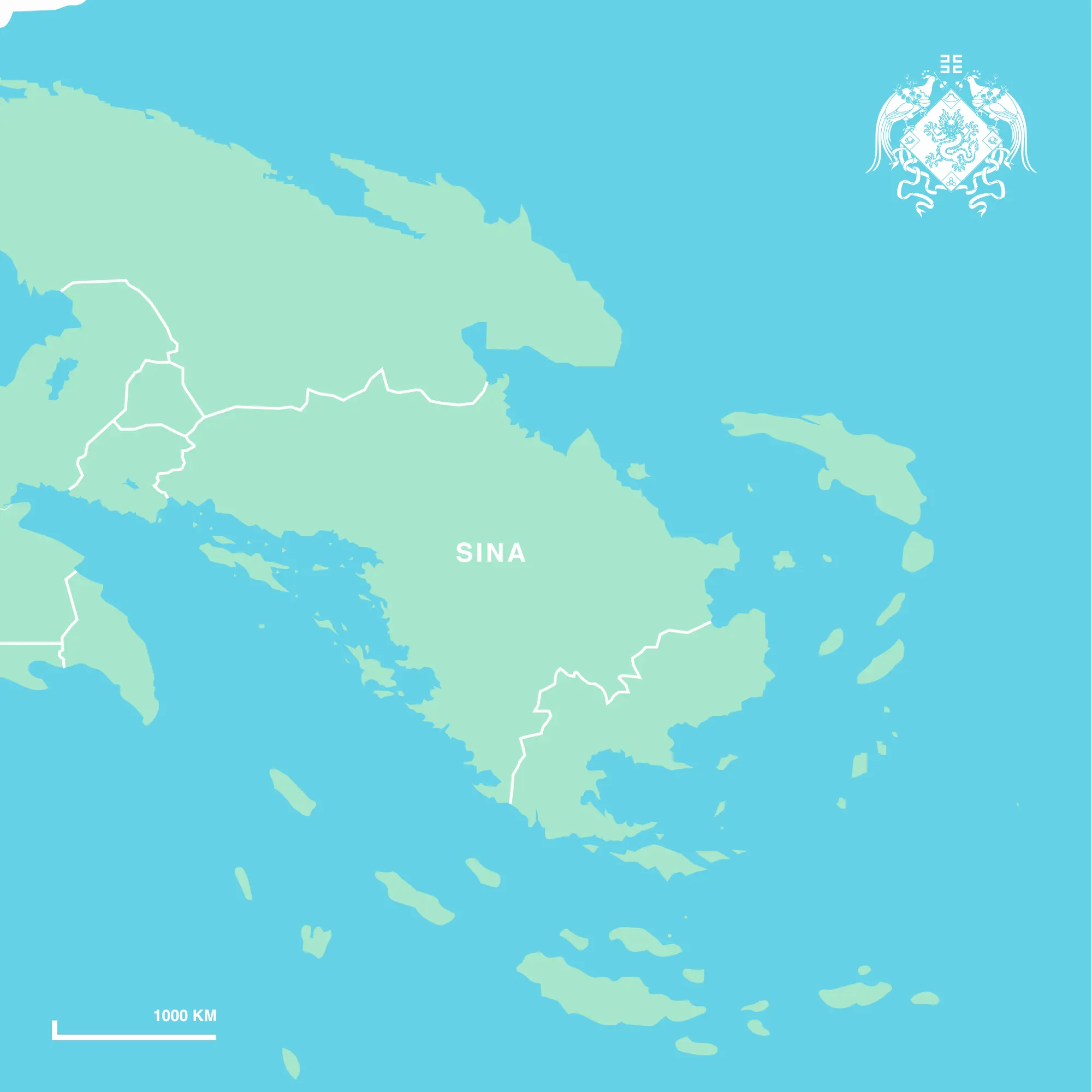 Karte des Kaiserreichs